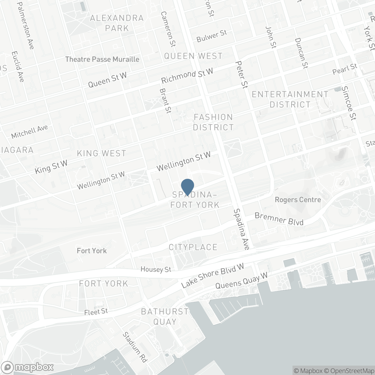 1703 - 480 FRONT STREET W, Toronto, Ontario M5V 0V5